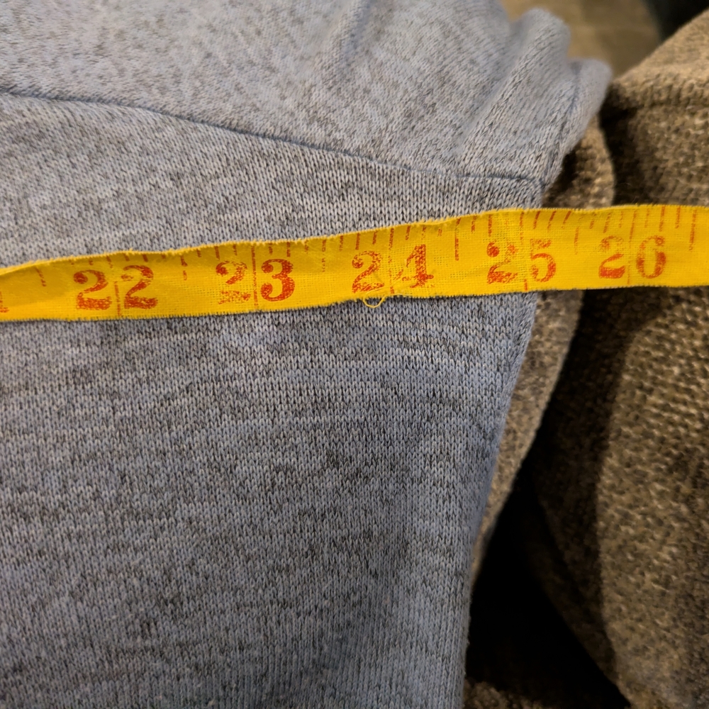 ONE WORLD Blue Ombre Pattern Open-Front Cardigan - Picture 9 of 11